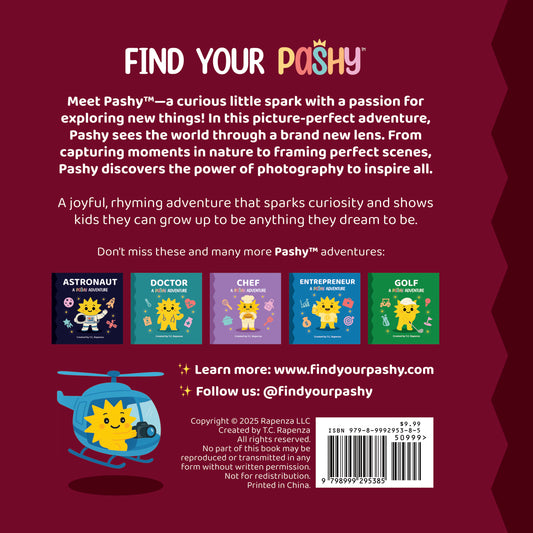 Photographer: A Pashy Adventure